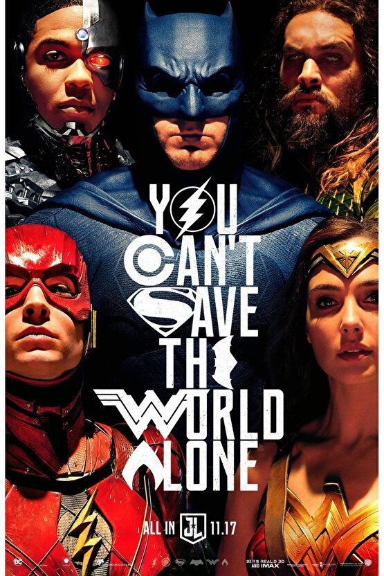 Justice League (2017) 24 ( FOLYO ) - AFİŞ - POSTER-4094