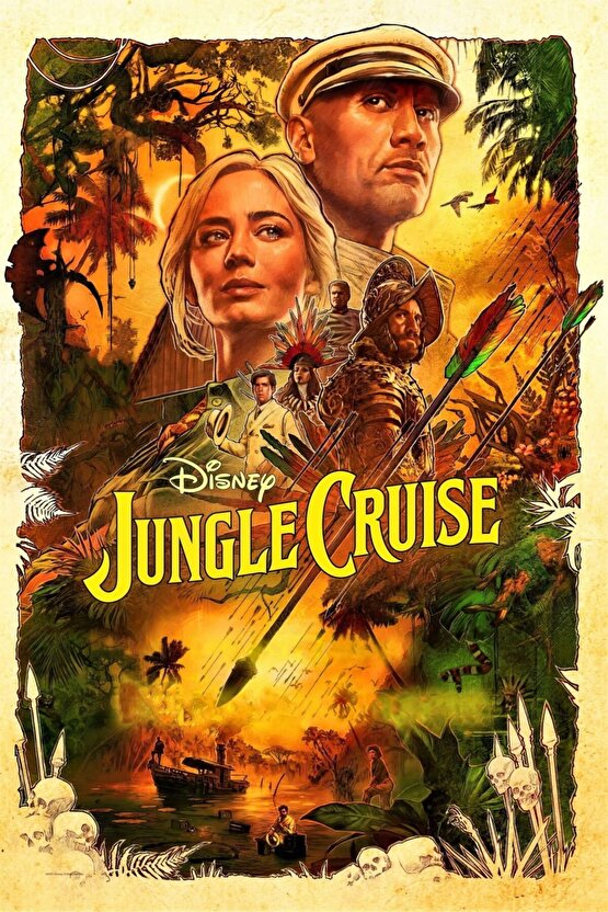 Jungle Cruise (2021) 3 ( FOLYO ) - AFİŞ - POSTER-4038