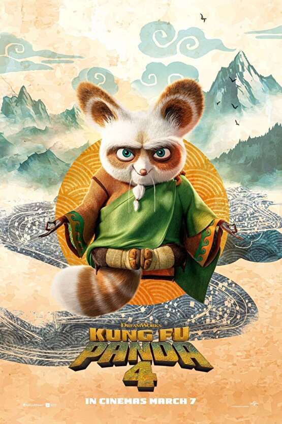 Kung Fu Panda 4 (2024) 0005 ( FOLYO ) - AFİŞ - POSTER-4246