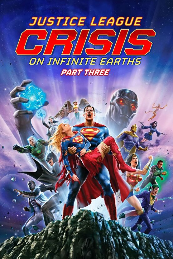 Justice League Crisis on Infinite Earths Part Three (2024) 0001 ( FOLYO ) - AFİŞ - POSTER-4114