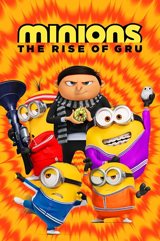 Minions The Rise of Gru (2022) 1 ( FOLYO ) - AFİŞ - POSTER-4612