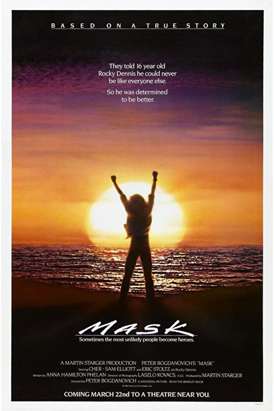 Mask (1985) ( FOLYO ) - AFİŞ - POSTER-4510