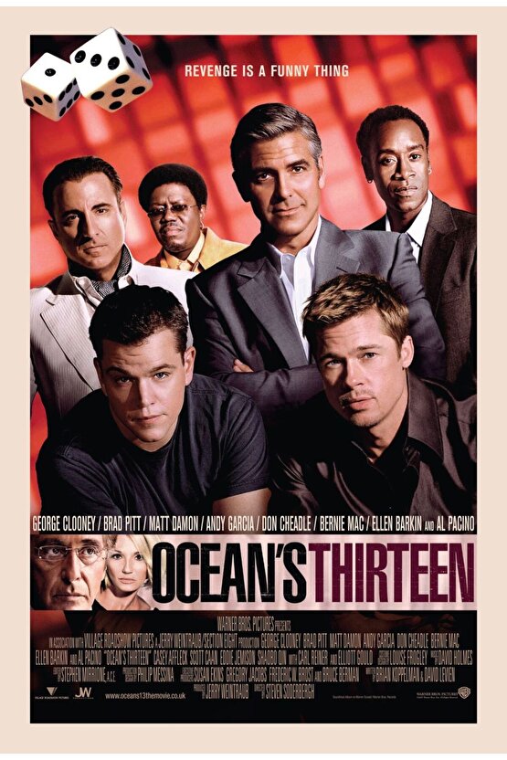 Oceans Thirteen (2007) ( FOLYO ) - AFİŞ - POSTER-4888