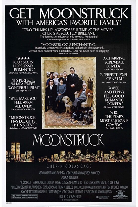 Moonstruck (1987) ( FOLYO ) - AFİŞ - POSTER-4709