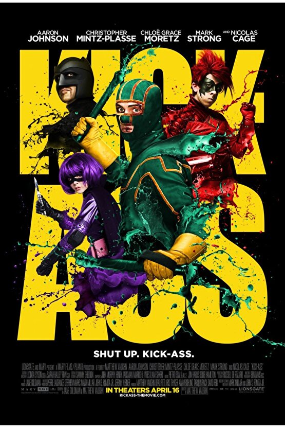 Kick-Ass (2010) ( FOLYO ) - AFİŞ - POSTER-4136