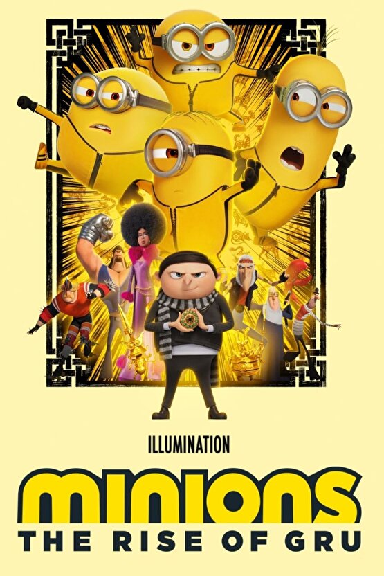 Minions The Rise of Gru (2022) 12 ( FOLYO ) - AFİŞ - POSTER-4617