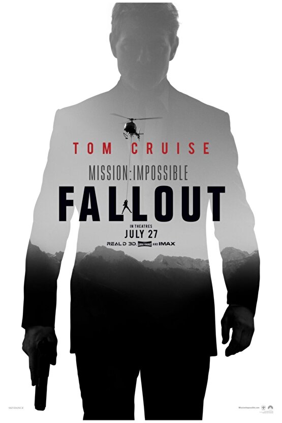 Mission Impossible - Fallout (2018) 3 ( FOLYO ) - AFİŞ - POSTER-4634