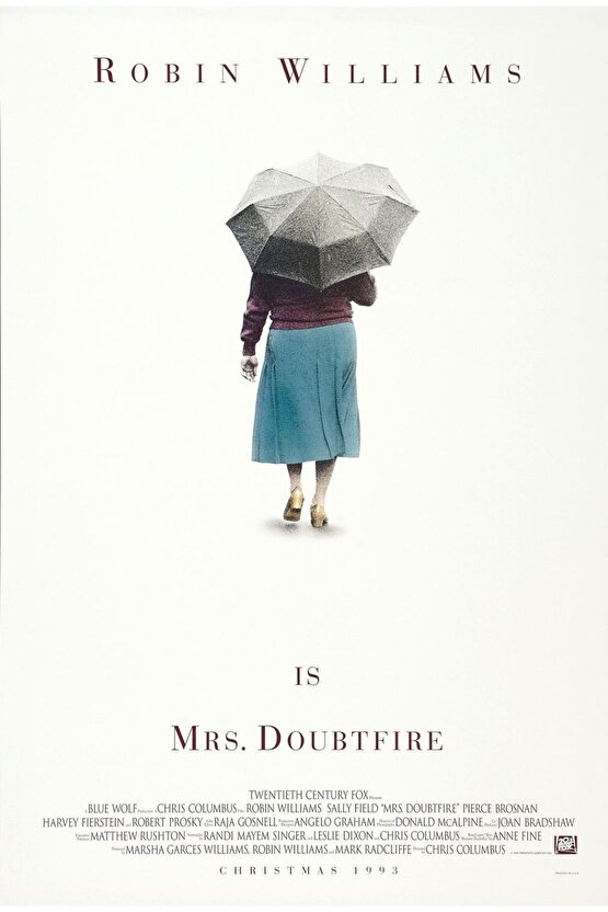 Mrs. Doubtfire (1993) 2 ( FOLYO ) - AFİŞ - POSTER-4745