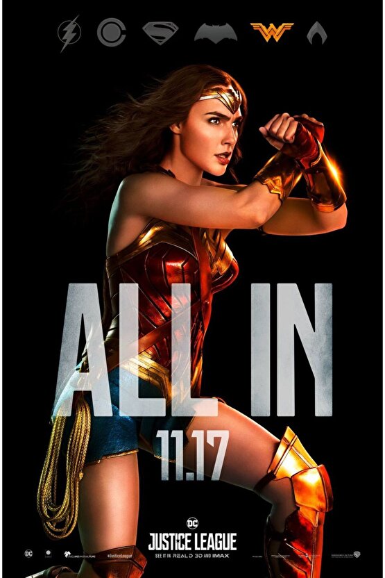 Justice League (2017) 20 ( FOLYO ) - AFİŞ - POSTER-4090