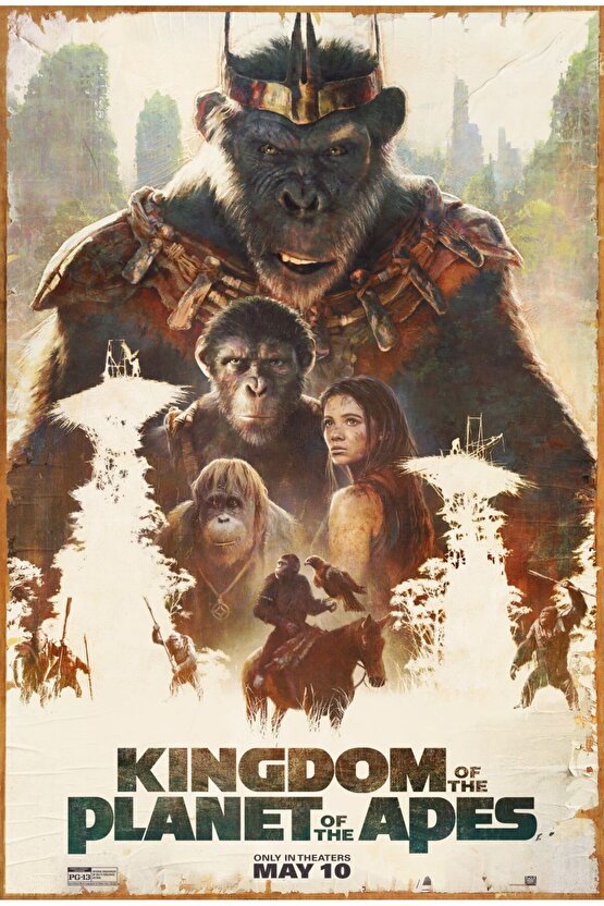 Kingdom of the Planet of the Apes (2024) 0004 ( FOLYO ) - AFİŞ - POSTER-4179