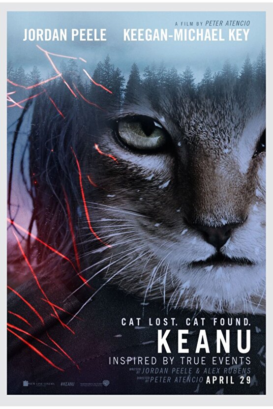 Keanu (2016) 4 ( FOLYO ) - AFİŞ - POSTER-4128