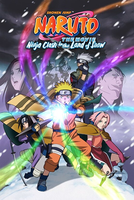 Naruto Ninja Clash in the Land of Snow (2004) ( FOLYO ) - AFİŞ - POSTER-4795