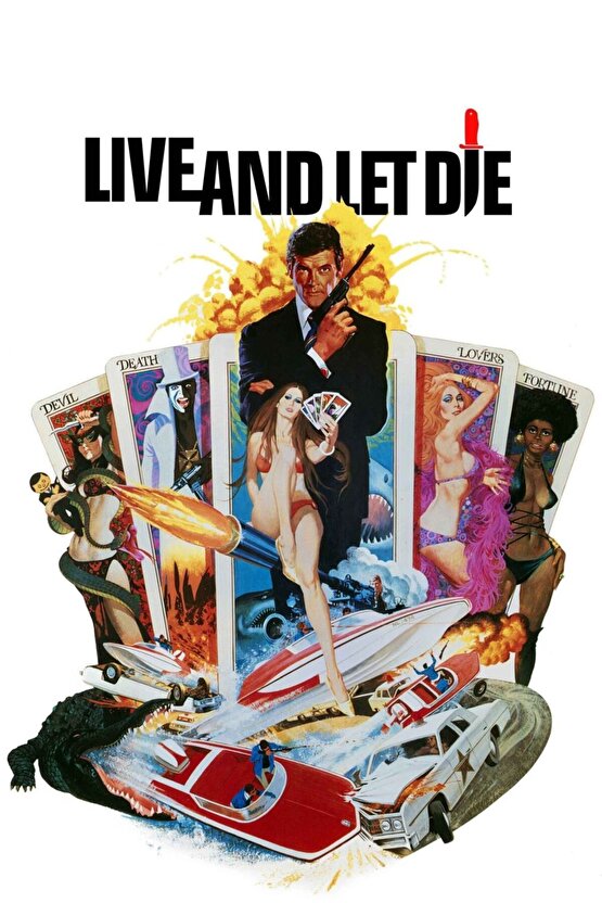 Live and Let Die (1973) 2 ( FOLYO ) - AFİŞ - POSTER-4360