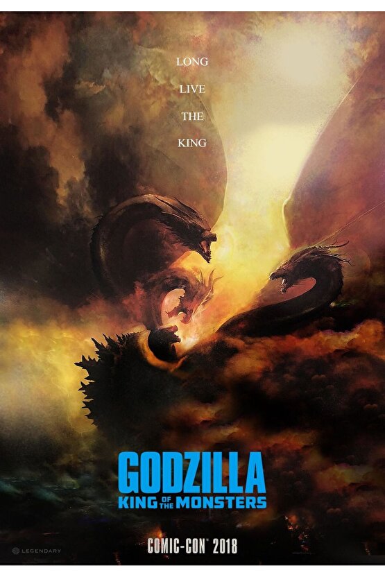 Godzilla King of the Monsters (2019) 1 ( FOLYO ) - AFİŞ - POSTER-3106