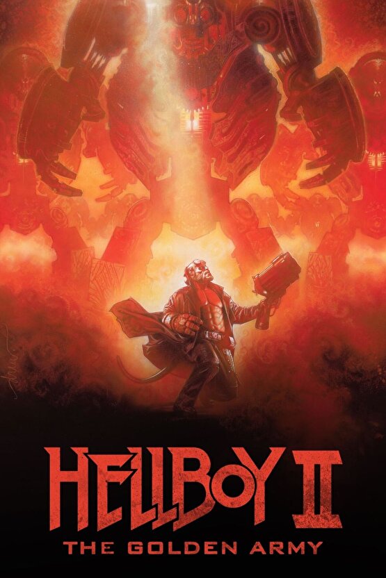 Hellboy II The Golden Army (2008) 5 ( FOLYO ) - AFİŞ - POSTER-3464