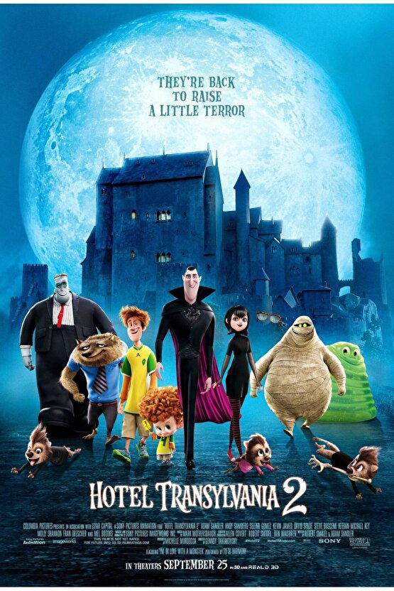 Hotel Transylvania 2 (2015) 7 ( FOLYO ) - AFİŞ - POSTER-3592