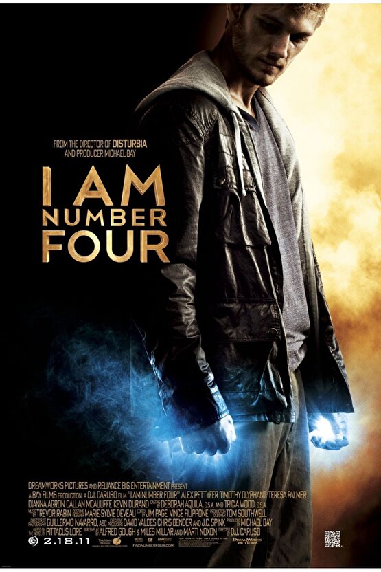 I Am Number Four (2011) 1 ( FOLYO ) - AFİŞ - POSTER-3665