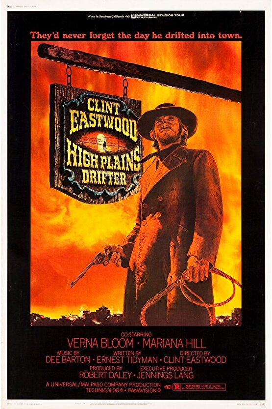 High Plains Drifter (1973) ( FOLYO ) - AFİŞ - POSTER-3515