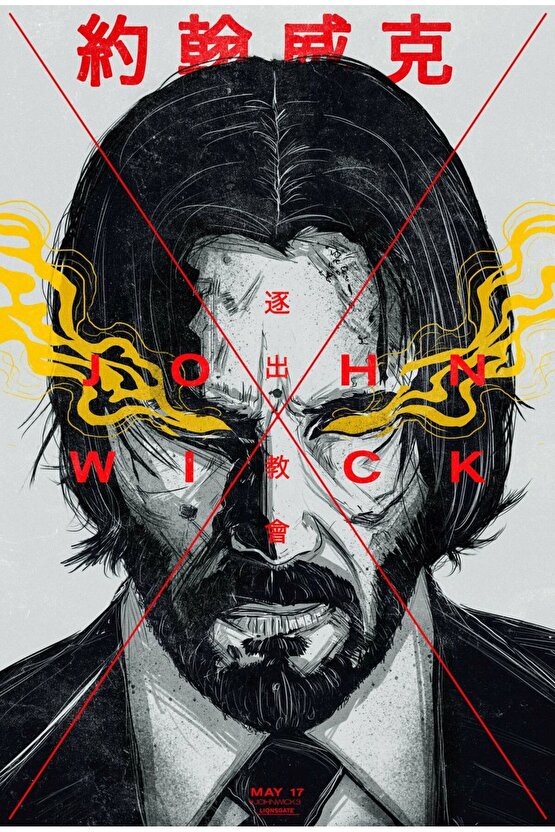 John Wick Chapter 3 - Parabellum (2019) 15 ( FOLYO ) - AFİŞ - POSTER-3969