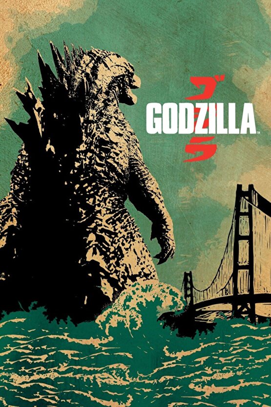 Godzilla (2014) 6 ( FOLYO ) - AFİŞ - POSTER-3102