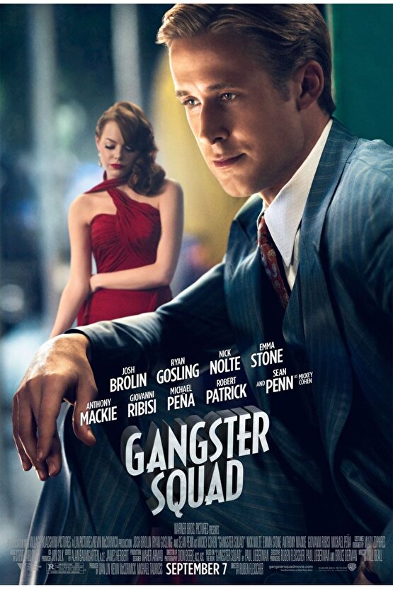 Gangster Squad (2013) 5 ( FOLYO ) - AFİŞ - POSTER-3007