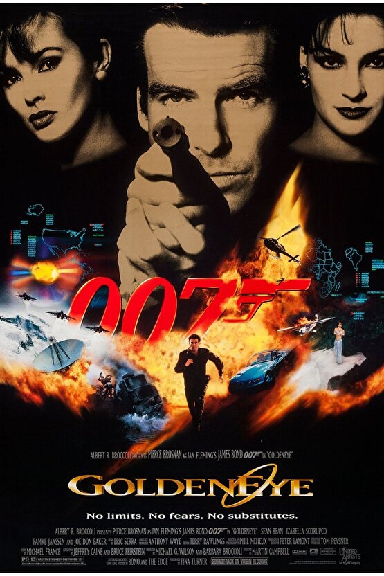 GoldenEye (1995) 2 ( FOLYO ) - AFİŞ - POSTER-3147