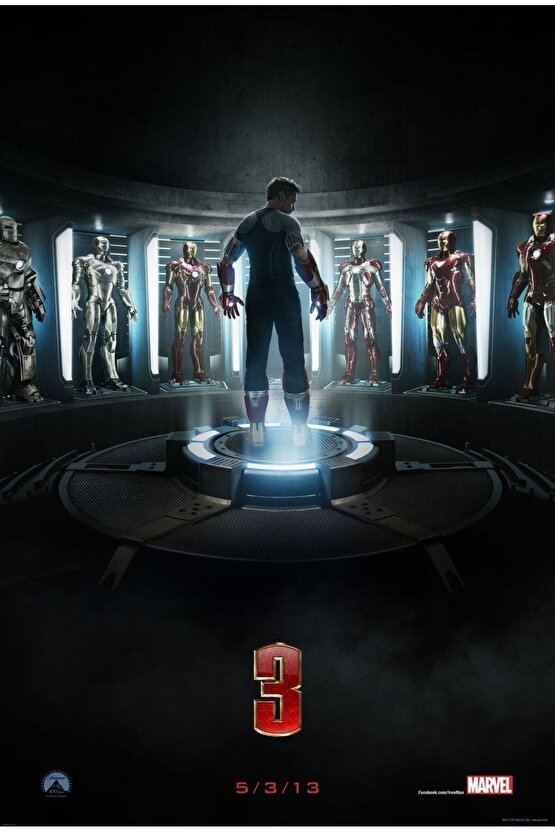 Iron Man 3 (2013) 10 ( FOLYO ) - AFİŞ - POSTER-3857