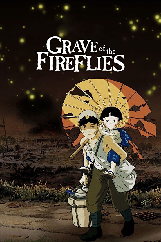 Grave of the Fireflies (1988) ( FOLYO ) - AFİŞ - POSTER-3183