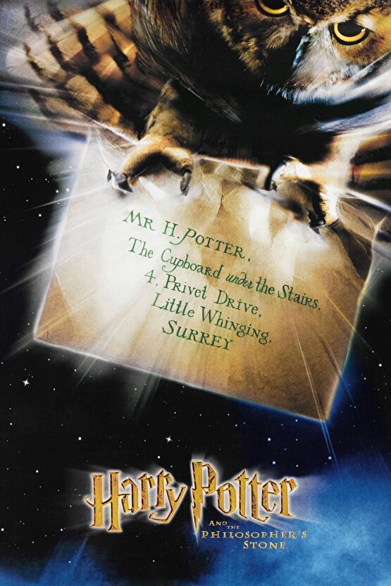 Harry Potter and the Sorcerers Stone (2001) 0005 ( FOLYO ) - AFİŞ - POSTER-3435