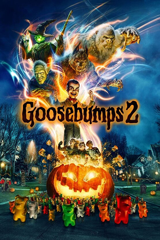 Goosebumps 2 Haunted Halloween (2018) 1 ( FOLYO ) - AFİŞ - POSTER-3170