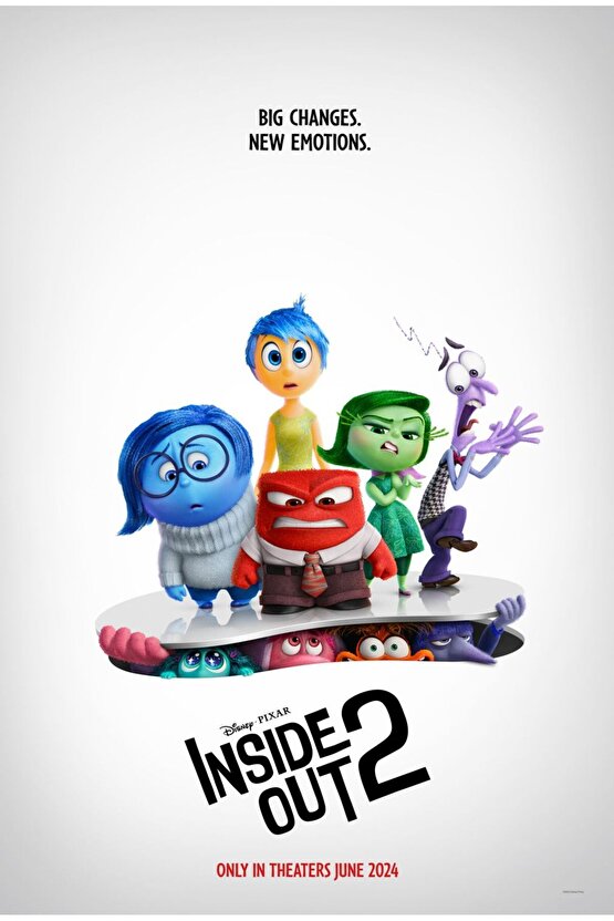 Inside Out 2 (2024) 0015 ( FOLYO ) - AFİŞ - POSTER-3794