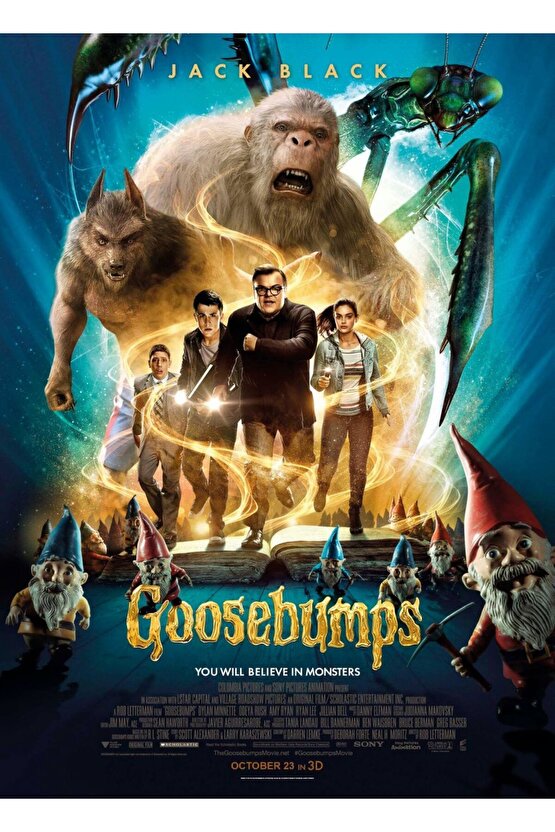 Goosebumps (2015) 1 ( FOLYO ) - AFİŞ - POSTER-3168