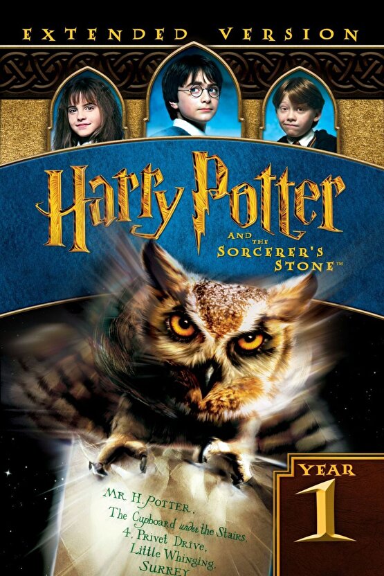 Harry Potter and the Philosophers Stone (2001) 2 ( FOLYO ) - AFİŞ - POSTER-3418