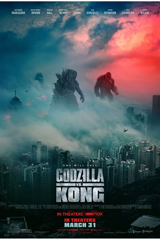 Godzilla vs. Kong (2021) 12 ( FOLYO ) - AFİŞ - POSTER-3131