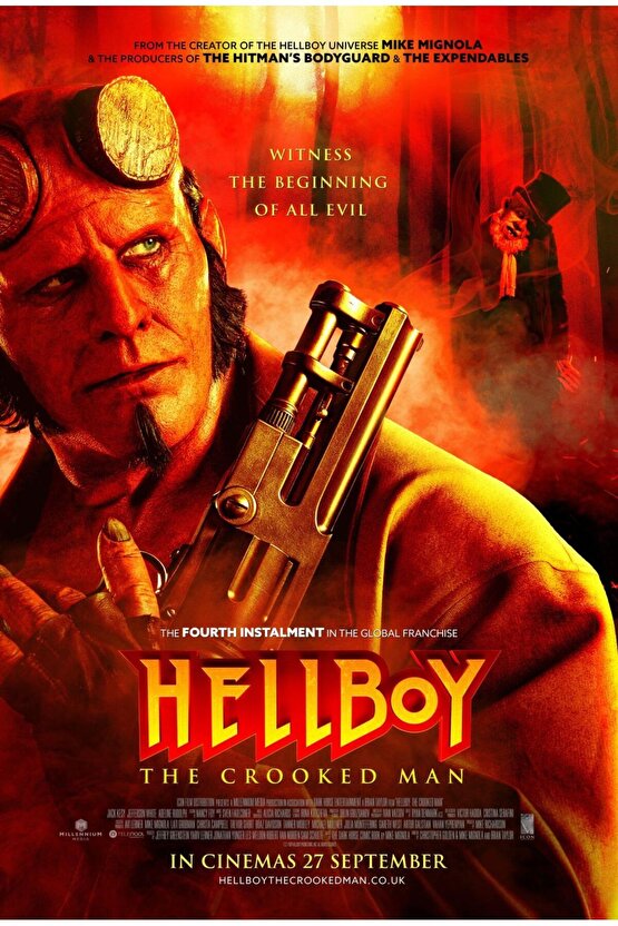 Hellboy The Crooked Man (2024) 0002 ( FOLYO ) - AFİŞ - POSTER-3466