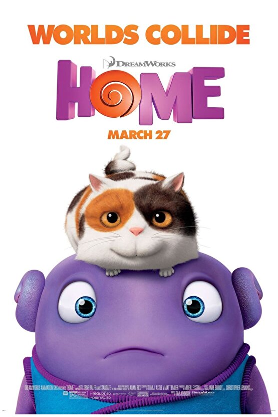 Home (2015) ( FOLYO ) - AFİŞ - POSTER-3544