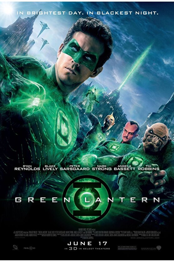 Green Lantern (2011) 1 ( FOLYO ) - AFİŞ - POSTER-3194