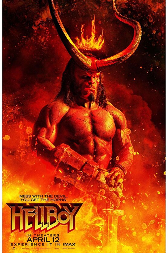 Hellboy (2019) 15 ( FOLYO ) - AFİŞ - POSTER-3458