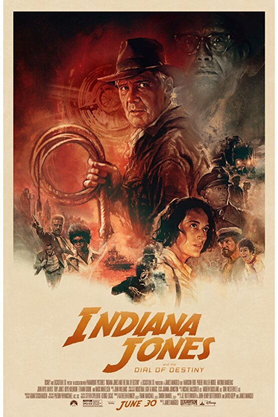 Indiana Jones and the Dial of Destiny (2023) 0006 ( FOLYO ) - AFİŞ - POSTER-3763