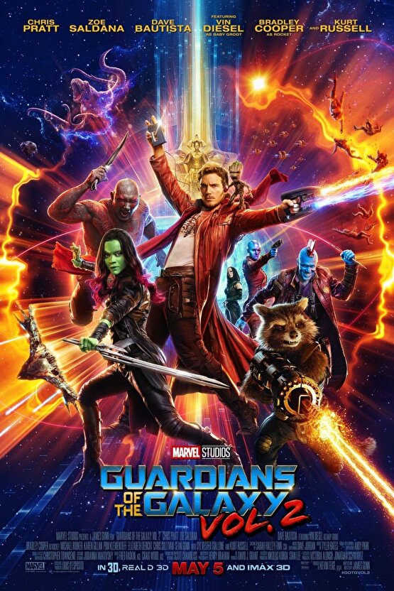 Guardians of the Galaxy Vol. 2 (2017) 2 ( FOLYO ) - AFİŞ - POSTER-3227