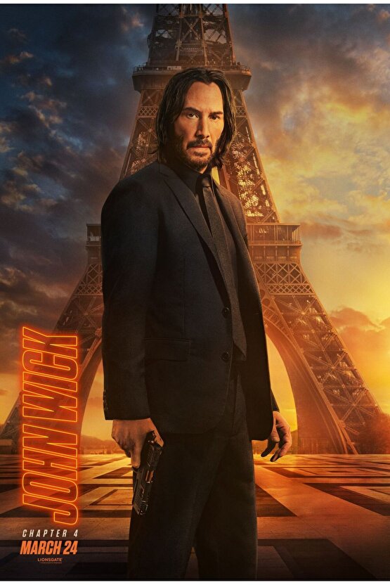 John Wick Chapter 4 (2023) 0015 ( FOLYO ) - AFİŞ - POSTER-3985