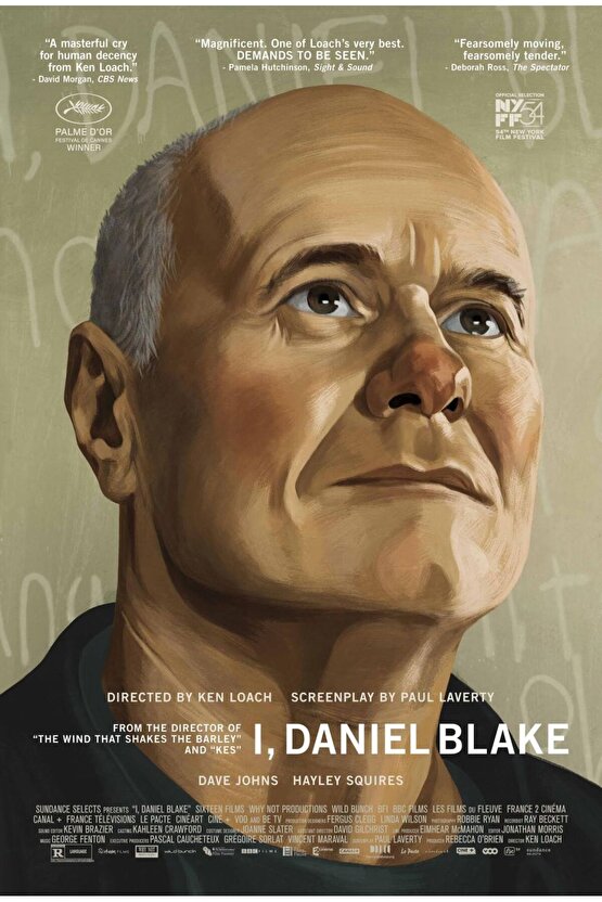 I, Daniel Blake (2016) 1 ( FOLYO ) - AFİŞ - POSTER-3678