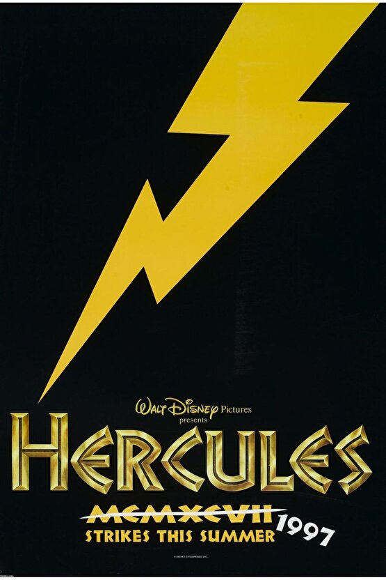 Hercules (1997) ( FOLYO ) - AFİŞ - POSTER-3486