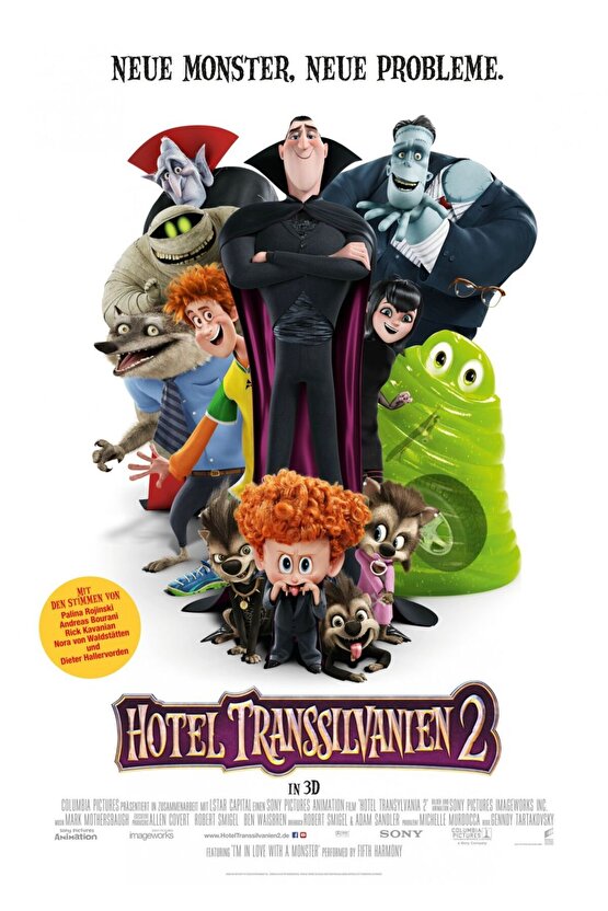 Hotel Transylvania 2 (2015) 2 ( FOLYO ) - AFİŞ - POSTER-3587