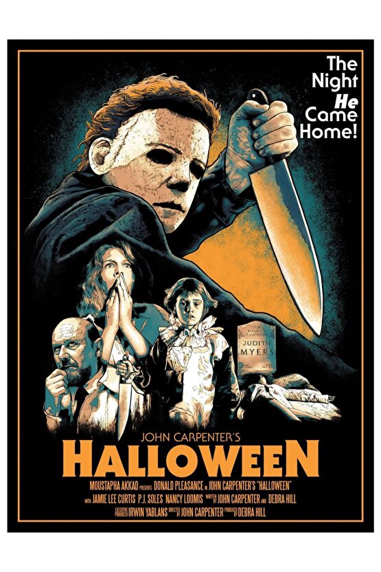 Halloween (1978) 4 ( FOLYO ) - AFİŞ - POSTER-3276