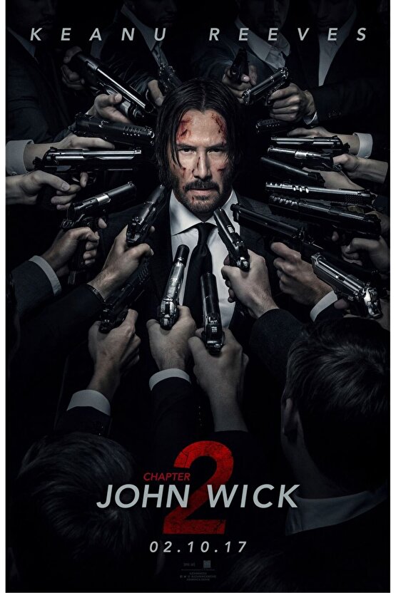 John Wick Chapter 2 (2017) 0014 ( FOLYO ) - AFİŞ - POSTER-3953