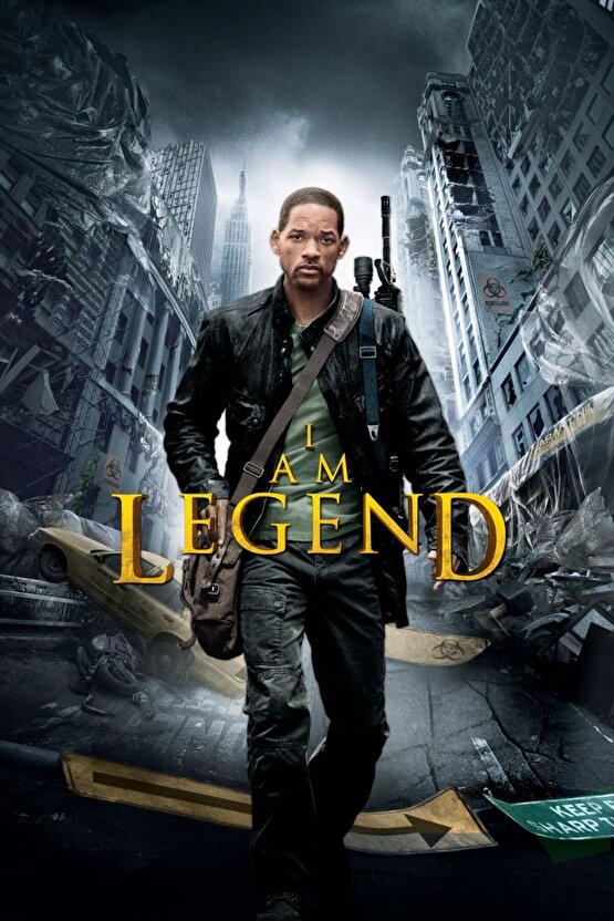 I Am Legend (2007) 2 ( FOLYO ) - AFİŞ - POSTER-3663