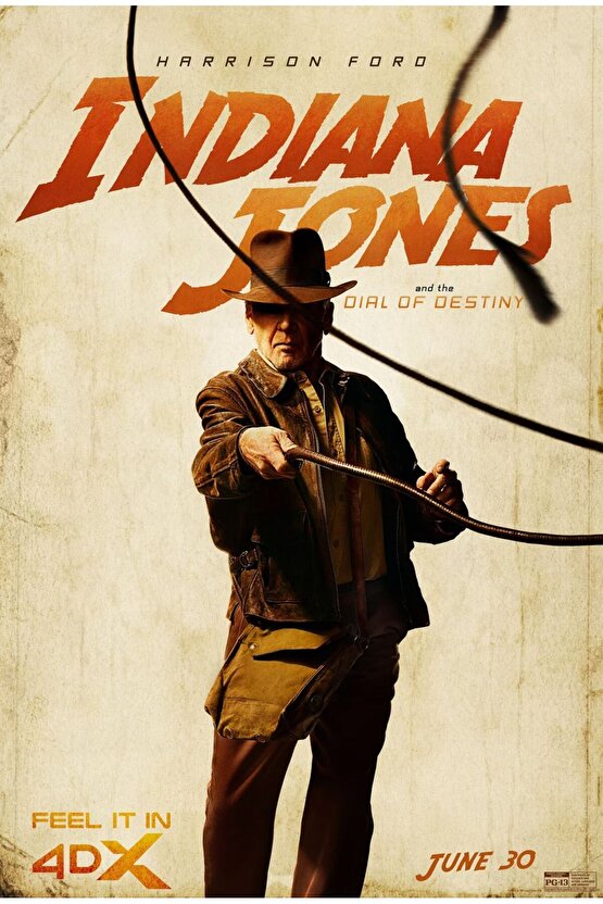 Indiana Jones and the Dial of Destiny (2023) 0001 ( FOLYO ) - AFİŞ - POSTER-3758