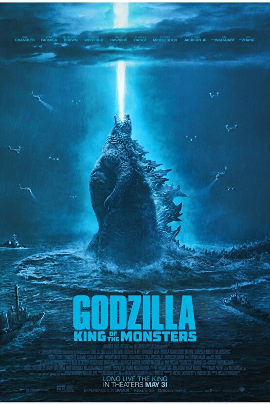 Godzilla King of the Monsters (2019) 12 ( FOLYO ) - AFİŞ - POSTER-3112