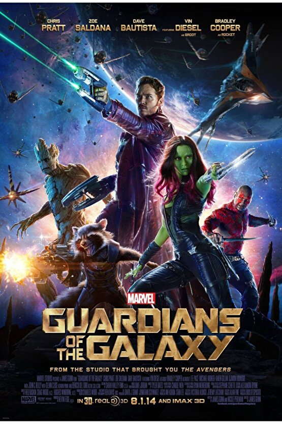 Guardians of the Galaxy (2014) 1 ( FOLYO ) - AFİŞ - POSTER-3216